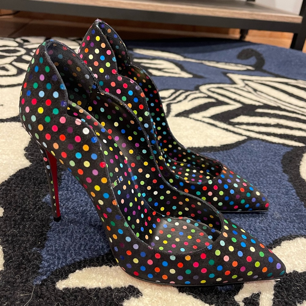 Christian Louboutin hot chick pumps size 38.5